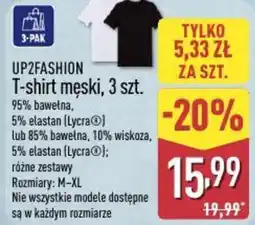 ALDI UP2FASHION T-shirt męski oferta