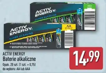 ALDI Activ energy Baterie alkaliczne oferta