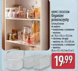 ALDI Home creation Organizer przezroczysty oferta
