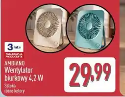 ALDI Ambiano Wentylator biurkowy 4,2 W oferta