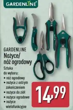 ALDI Gardenline Nożyce/nóż ogrodowy oferta