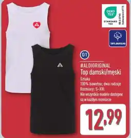 ALDI Aldioriginal Top damski/męski oferta
