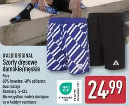 ALDI Aldioriginal Szorty dresowe damskie/męskie oferta