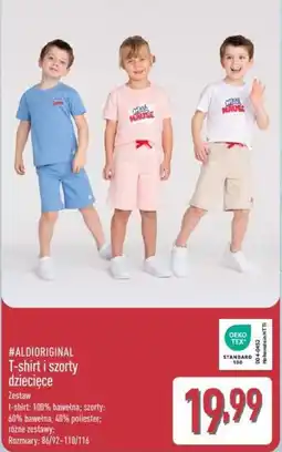ALDI Aldioriginal T-shirt i szorty dziecięce oferta