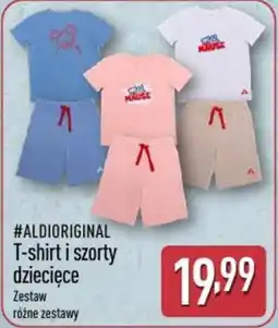 ALDI Aldioriginal T-shirt i szorty dziecięce oferta
