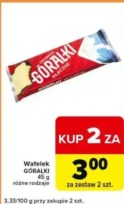 Carrefour Express Wafelek GÓRALKI oferta