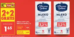Biedronka Mleko UHT 3,2% Mleczna Dolina oferta