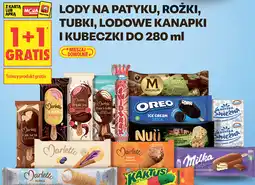 Biedronka Lody na patyku, rożki, tubki, lodowe kanapki i kubeczki do oferta