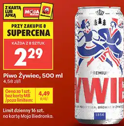 Biedronka Piwo Żywiec oferta