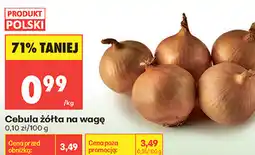 Biedronka Cebula żółta na wagę oferta
