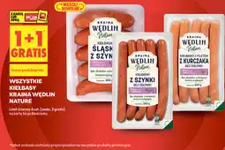 Biedronka Wszystkie kiełbasy Kraina Wędlin Nature oferta
