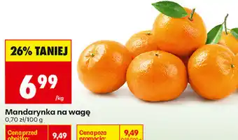 Biedronka Mandarynka na wagę oferta