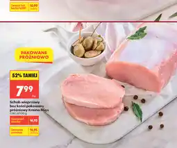 Biedronka Schab wieprzowy bez kości pakowany próżniowy Kraina Mięs oferta