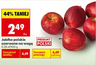 Biedronka Jabłko polskie czerwone oferta