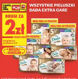 Biedronka Wszystkie pieluszki Dada Extra Care oferta