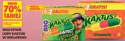 Biedronka Lody Kaktus w wielopaku oferta