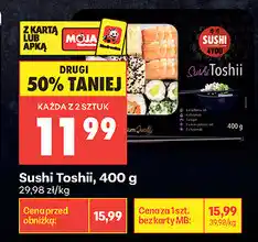 Biedronka Sushi Toshio oferta