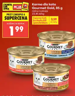Biedronka Karma dla kota Gourmet Gold oferta