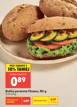 Biedronka Bułka poranna fitness oferta