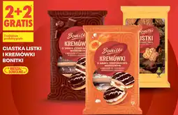 Biedronka Ciastka Listki i Kremówki Bonitki oferta