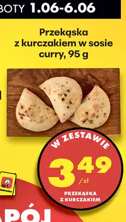 Biedronka Przekąska z kurczakiem w sosie curry oferta