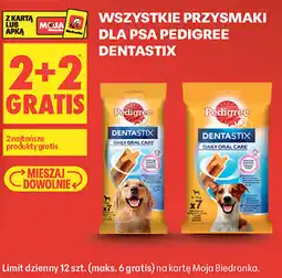 Biedronka Przysmaki dla psa Pedigree Dentastix oferta