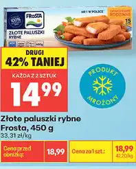 Biedronka Złote paluszki rybne Frosta oferta