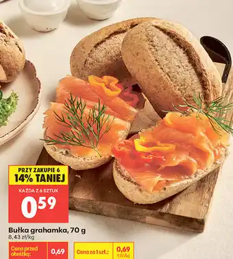Biedronka Bułka grahamka oferta