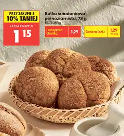 Biedronka Bułka śniadaniowa pełnoziarnista oferta