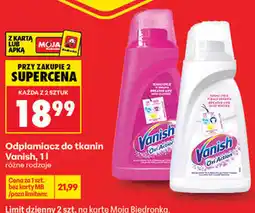 Biedronka Odplamiacz do tkanin Vanish oferta
