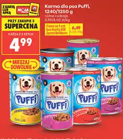 Biedronka Karma dla psa Puffi oferta