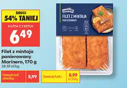 Biedronka Filet z mintaja panierowany Marinero oferta