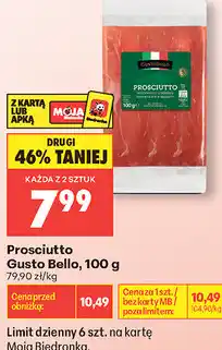 Biedronka Prosciutto Gusto Bello oferta