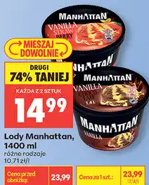 Biedronka Lody Manhattan oferta