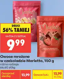 Biedronka Owoce mrożone w czekoladzie Marletto oferta