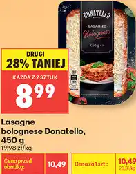 Biedronka Lasagne bolognese Donatello oferta