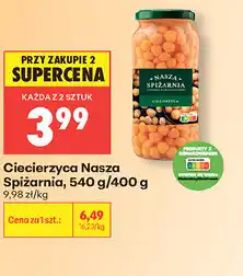 Biedronka Ciecierzyca Nasza Spiżarnia oferta