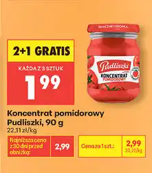 Biedronka Koncentrat pomidorowy Pudliszki oferta