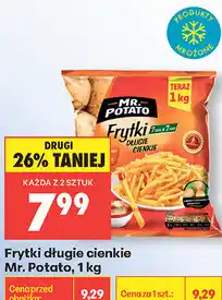 Biedronka Frytki długie cienkie Mr. Potato oferta