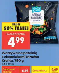 Biedronka Warzywa na patelnię z ziemniakami Mroźna Kraina oferta