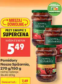 Biedronka Pomidory Nasza Spiżarnia oferta