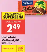 Biedronka Herbatniki Maltanki oferta