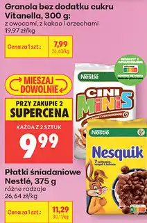 Biedronka Płatki śniadaniowe Nestlé oferta