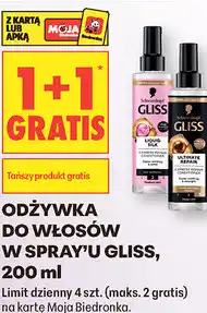 Biedronka Odżywka do włosów w sprayu Gliss oferta