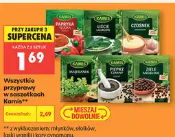 Biedronka Wszystkie przyprawy w saszetkach Kamis oferta