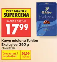 Biedronka Kawa mielona Tchibo Exclusive oferta