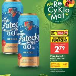 Biedronka Piwo Žatecký 0,0% oferta