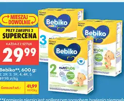 Biedronka Bebiko 2, 2R, 3, 3R, 4, 4R, 5 oferta