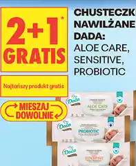 Biedronka Chusteczki nawilżane Dada oferta
