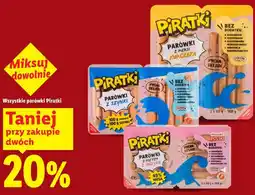 Lidl Wszystkie parówki Piratki oferta